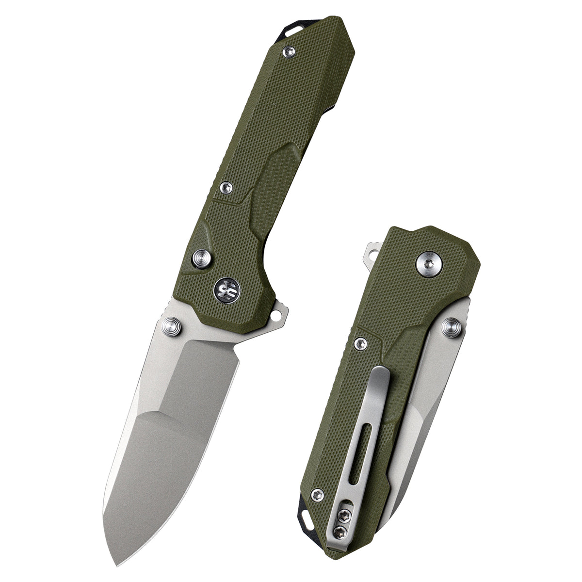 REMETTE RT-Cosmic Knife Button Liner Lock 14C28N Blade G10 Handle Outdoor Camping Knives  RTCO-GM