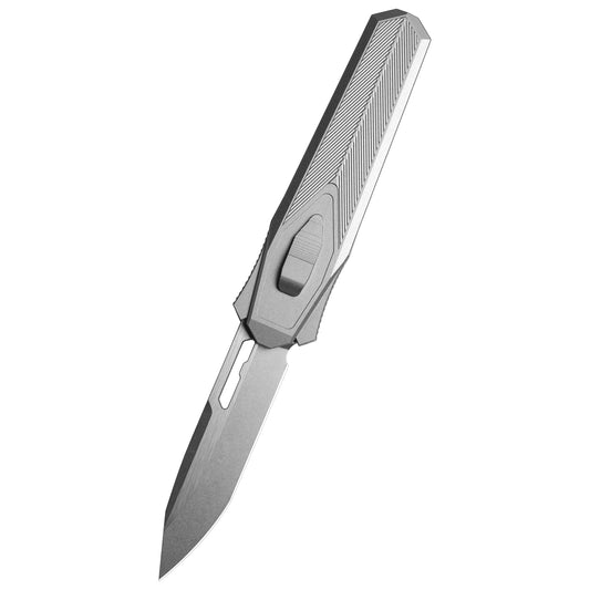 REMETTE Innovative Design Knife S35VN Blade Aluminum Handle 103D4-ZL