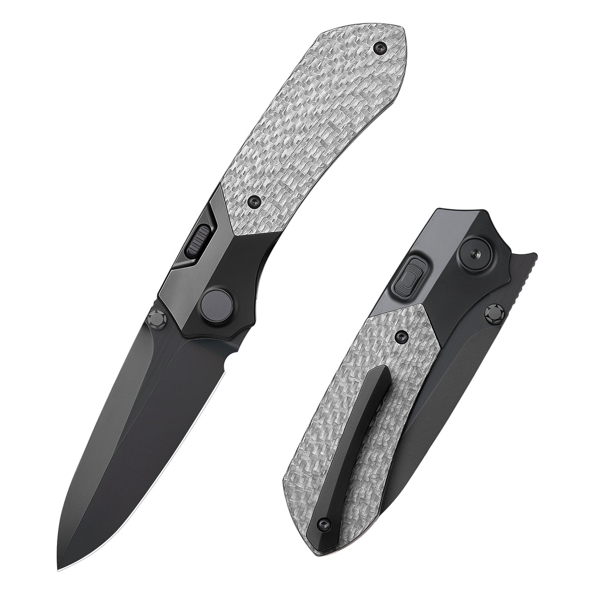 REMETTE RT-Meteor Knife Titanium Handle M390 Blade Folding Pocket Knives RTPT-BDL