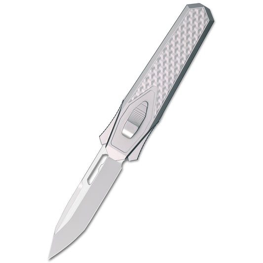 REMETTE Innovative Design Knife M390 Blade Titanium Handle 101B2-ZL