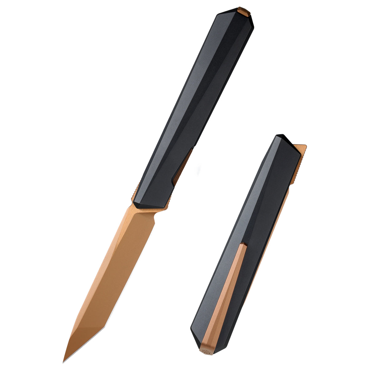 REMETTE RT-ELIGO Knife M390 Blade Titanium Handle Liner Lock Folding Pocket EDC Knife EGA2