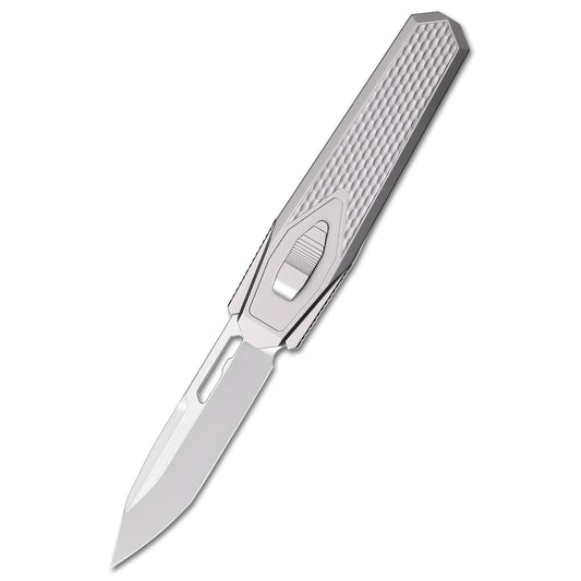 REMETTE Innovative Design Knife M390 Blade Titanium Handle 101A3-ZL