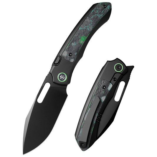 REMETTE RT-Orca Knife Button+Frame Lock M390 Blade Titanium Handle EDC Knives ORCAKDD