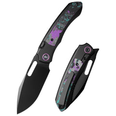 REMETTE RT-Orca Knife Button+Frame Lock M390 Blade Titanium Handle EDC Knives ORCAJYD