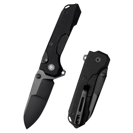 REMETTE RT-Cosmic Knife Button Liner Lock 14C28N Blade G10 Handle Outdoor Camping Knives  RTCO-GB