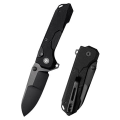 REMETTE RT-Cosmic Knife Button Liner Lock 14C28N Blade G10 Handle Outdoor Camping Knives  RTCO-GB