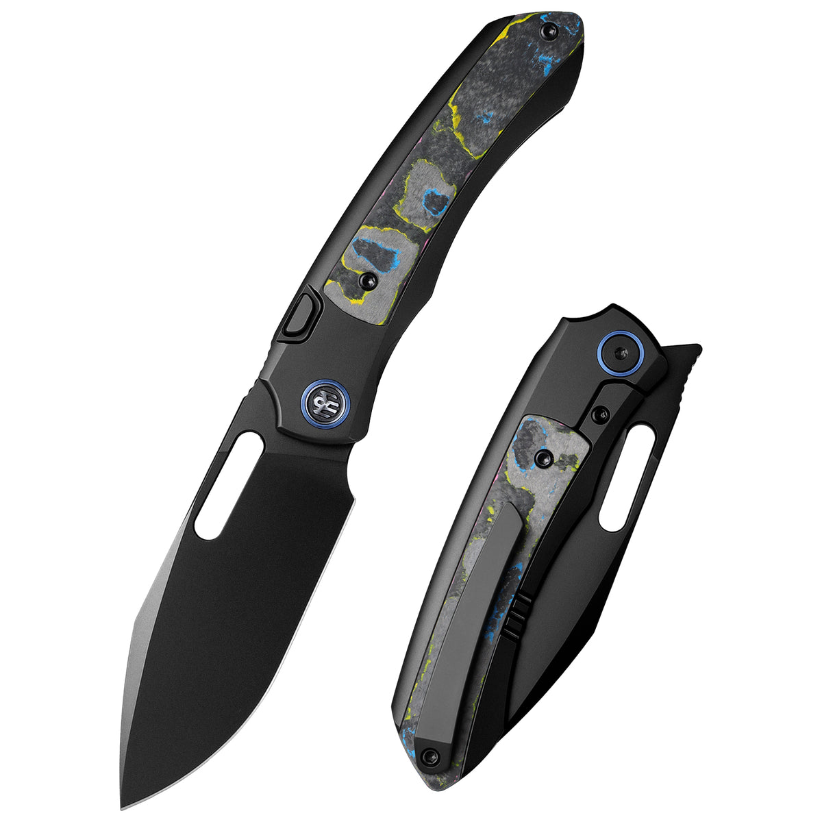 REMETTE RT-Orca Knife Button+Frame Lock M390 Blade Titanium Handle EDC Knives ORCAURD