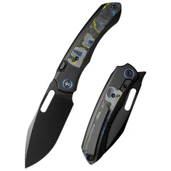 REMETTE RT-Orca Knife Button+Frame Lock M390 Blade Titanium Handle EDC Knives ORCAURD