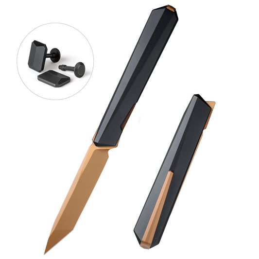 REMETTE RT-ELIGO Knife M390 Blade Titanium Handle Liner Lock Folding Pocket EDC Knife EGA2