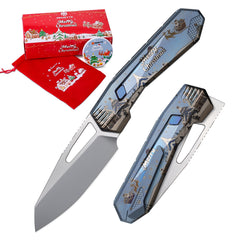 REMETTE RT-Agile Peregrine Falcon Knife Titanium Handle M390 Blade RTCZ-CRA
