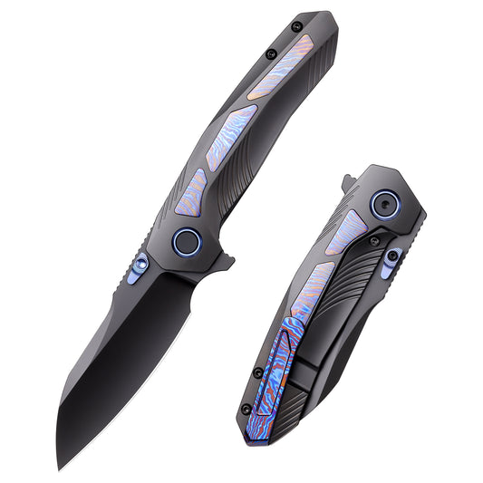 REMETTE RT-Kestrel Knife Titanium Handle S35VN Blade RTPO-E