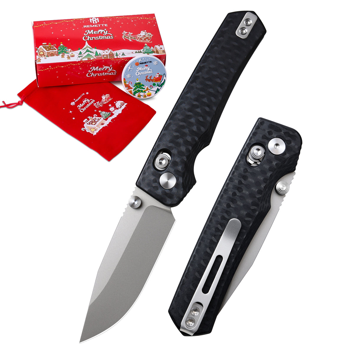 REMETTE RT-Aurora Knife G10 Handle 14C28N Blade AURA-G1