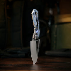 REMETTE RT-Agile Peregrine Falcon Knife Titanium Handle M390 Blade RTCZ-CRA