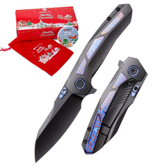 REMETTE RT-Kestrel Knife Titanium Handle S35VN Blade RTPO-E