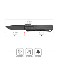 REMETTE Innovative Design Knife M390 Blade Titanium Handle 301D-ZL