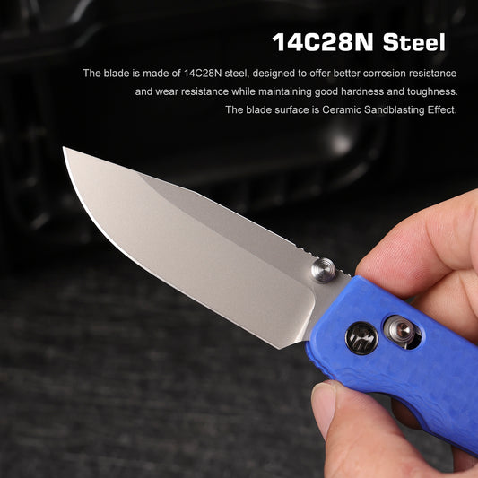 REMETTE RT-Aurora Knife G10 Handle 14C28N Blade AURA-G3