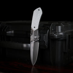 REMETTE RT-Meteor Knife Titanium Handle M390 Blade Folding Pocket Knives RTPT-BDL