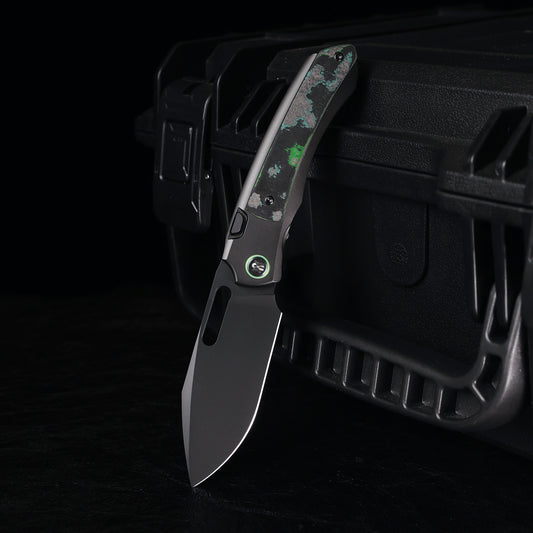 REMETTE RT-Orca Knife Button+Frame Lock M390 Blade Titanium Handle EDC Knives ORCAKDD