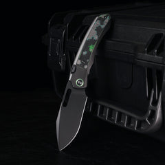 REMETTE RT-Orca Knife Button+Frame Lock M390 Blade Titanium Handle EDC Knives ORCAKDD