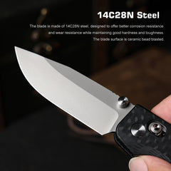 REMETTE RT-Aurora Knife G10 Handle 14C28N Blade AURA-G1