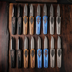 REMETTE Innovative Design RT-Swordfish Knife S35VN Blade Aluminum Handle ZL103D1