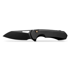 REMETTE RT-Camel Knife Screwless Exterior Button Liner Lock M390 Blade Titanium Handle Knives Titanium Gray Black RTCMLT1