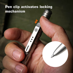REMETTE RT-TP1 Tactical Pen  Activates Lock Titanium REMETTE RT-TP1A
