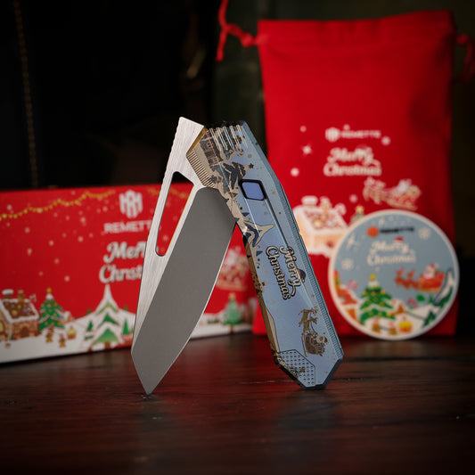 REMETTE RT-Agile Peregrine Falcon Knife Titanium Handle M390 Blade RTCZ-CRA