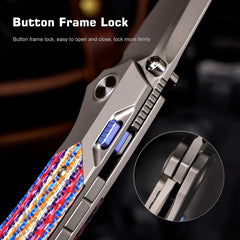 REMETTE RT-Meteor Knife Titanium Handle M390 Blade RTPT-NC