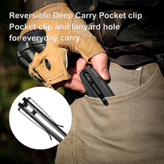 (Amazon purchase) REMETTE RT-Camel Knife Button Liner Lock D2 Blade G10 Handle Outdoor Camping Knives RTB1