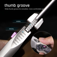 REMETTE RT-ONE Knife Button+Frame Lock M390 Blade Integrated Titanium+Carbon Fiber Handle Outdoor Camping Knives RT ONEA3