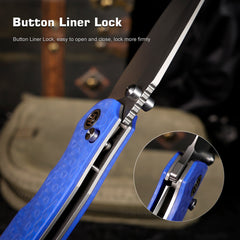 REMETTE RT-Cool Whale Knife 14C28N Blade G10 Handle Folding Pocket Outdoor Camping EDC Knife RTCL-GN5