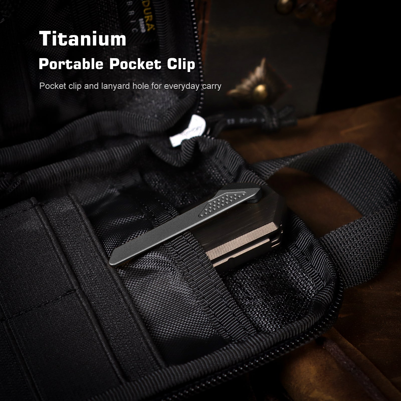 REMETTE RT-Agile Peregrine Falcon Knife Titanium Handle M390 DLC