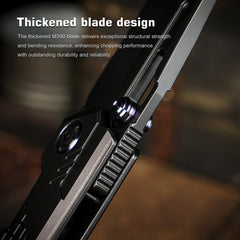 REMETTE RT-Cool Leopard Knife Innovative Button Frame Lock M390 Blade Titanium Handle Outdoor Camping Knives RTKS-B