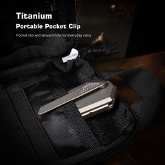 REMETTE RT-Agile Peregrine Falcon Knife Titanium Handle M390 Blade RTCZ-G