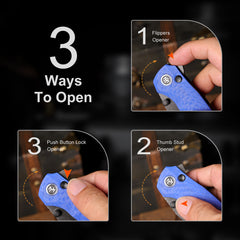 REMETTE RT-Cool Whale Knife 14C28N Blade G10 Handle Folding Pocket Outdoor Camping EDC Knife RTCL-GN6