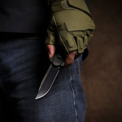 REMETTE Innovative Design RT-Swordfish Knife 14C28N Blade Aluminum Handle ZL103C7