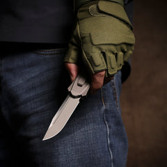 REMETTE Innovative Design RT-Swordfish Knife 14C28N Blade Aluminum Handle ZL103C1