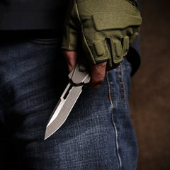 REMETTE Innovative Design RT-Swordfish Knife 14C28N Blade Aluminum Handle ZL103C2