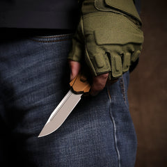 REMETTE Innovative Design RT-Swordfish Knife S35VN Blade Aluminum Handle ZL103D9