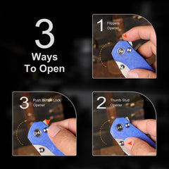 REMETTE RT-Cool Whale Knife 14C28N Blade G10 Handle Folding Pocket Outdoor Camping EDC Knife RTCL-GN5