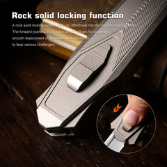 REMETTE Innovative Design RT-Swordfish Knife 14C28N Blade Aluminum Handle ZL103C1