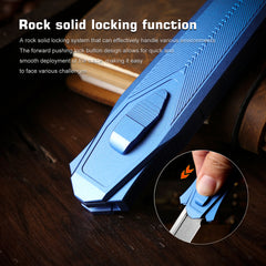 REMETTE Innovative Design RT-Swordfish Knife S35VN Blade Aluminum Handle ZL103D5