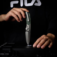 REMETTE RT-Meteor Knife Titanium Handle M390 Blade RTPT-C