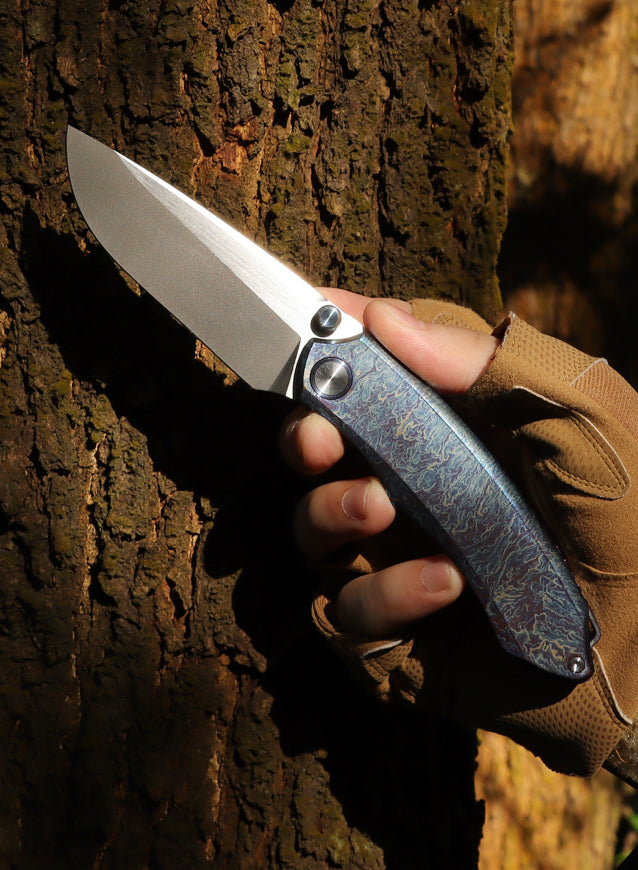 REMETTE Wild Species Folding Pocket Knife