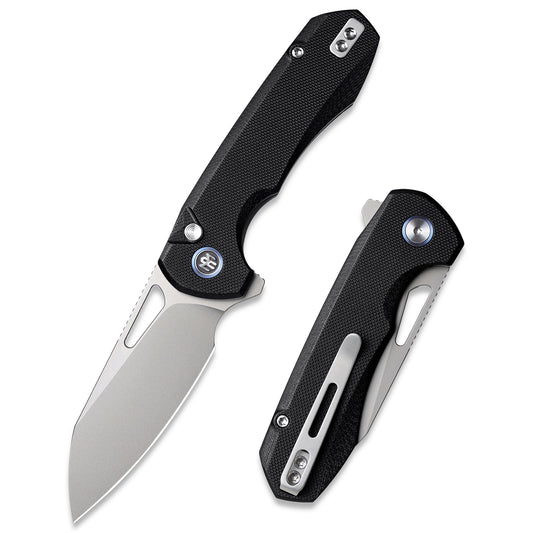 REMETTE RT-Camel Knife Button Liner Lock D2 Blade G10 Handle Outdoor Camping Knives RTS1