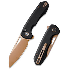 (Amazon purchase) REMETTE RT-Camel Knife Button Liner Lock D2 Blade G10 Handle Outdoor Camping Knives RTG2